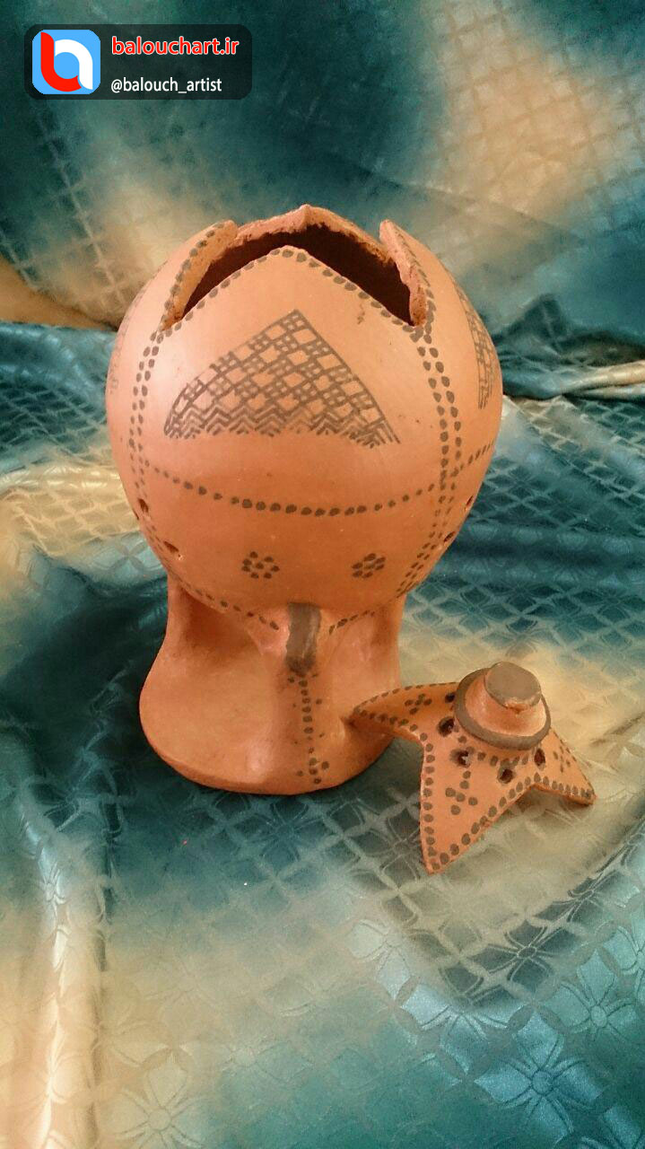 بلوچ, هنر بلوچستان ,گالری عکس صنایع دستی سفال کلپورگان میراث کهن بلوچستان